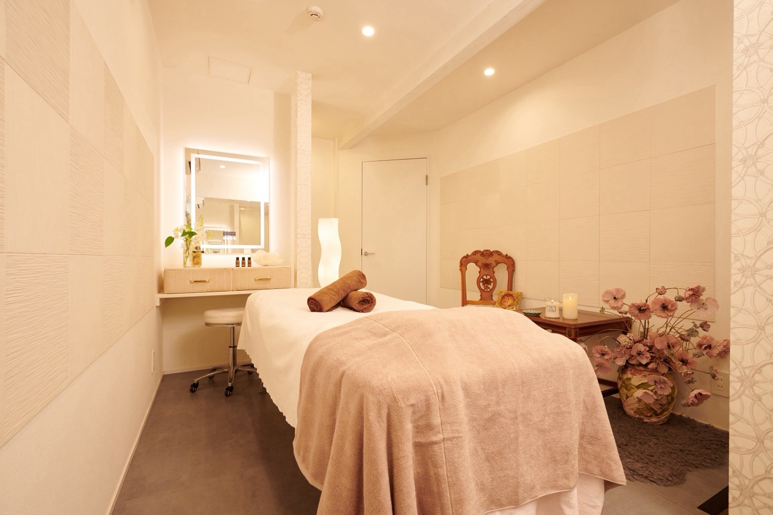 Salon la Mer Bleue の施術ルーム